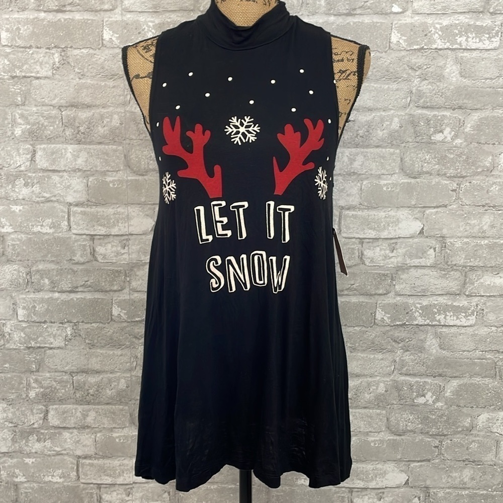 Gaze Let It Snow Sleeveless Tee